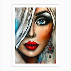 Islamic Woman 1 Art Print