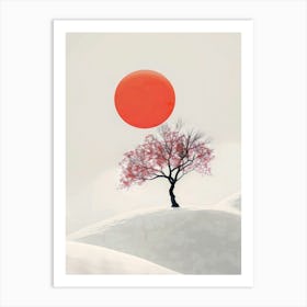 The Sakura Tree Art Print
