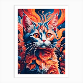 Kitty Cat 2 Art Print