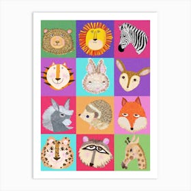 Animals Art Print