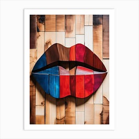 Lip Art Art Print