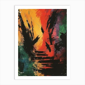 Stairway To Hell Art Print