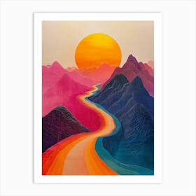 'Sunrise' 102 Art Print