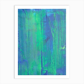 greenblue Art Print