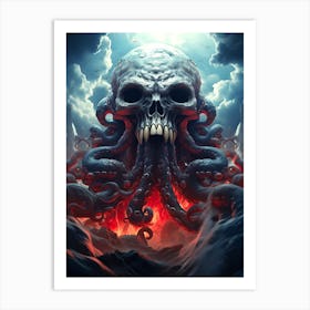 Octopus 6 Art Print