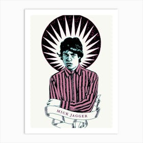 Mick Jagger Art Print