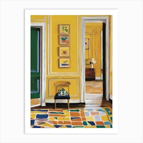 Yellow Room Art Print