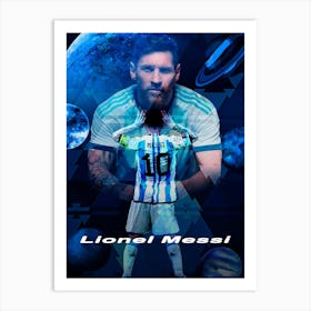 Messi Art Print