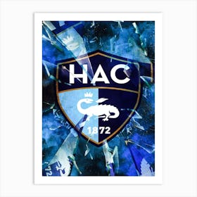 Le Havre Athletic Club Art Print