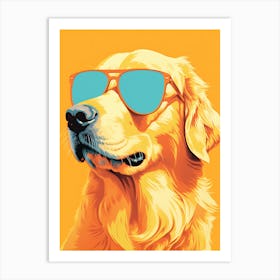 Golden Retriever Art Print