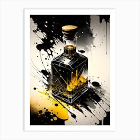 Bottle Of Whiskey 1 Art Print