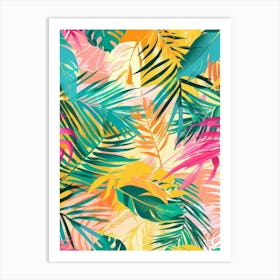 Tropical Leaves 190 Art Print