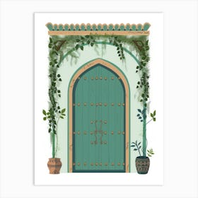 Islamic Door 1 Art Print