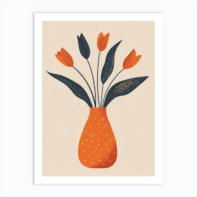 Tulips In A Vase 20 Art Print