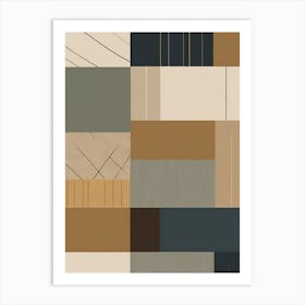 Abstract Pattern, 1456 Art Print