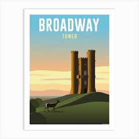 Broadway Tower Art Print