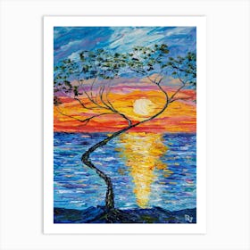 Sunset mood Art Print