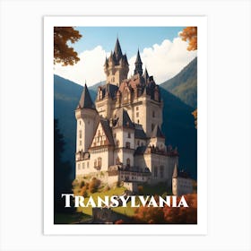 Transylvania Castle Art Print