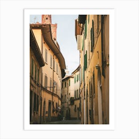 Streets Of Tuscany Italy 02 Art Print