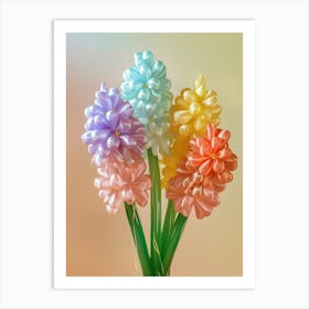 Dreamy Inflatable Flowers Hyacinth 2 Art Print