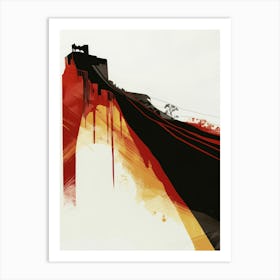 City On Fire Art Print