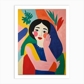 Asian Woman 3 Art Print