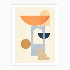 Geometry and architecture 9 Art Print