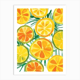 Oranges In The Summer Art Print
