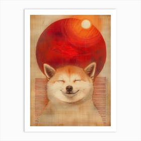 Shiba Art Print