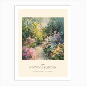 Cottage Garden Poster Enchanted Meadow 5 Art Print