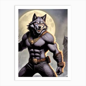Werewolf 26 Art Print