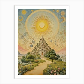 Sun Temple Art Print