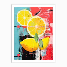 Lemons 2 Art Print