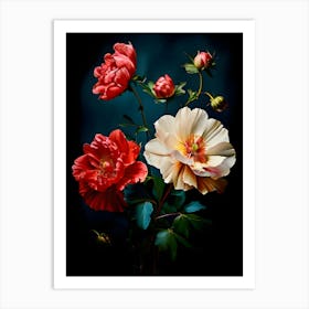 Peonies 11 Art Print