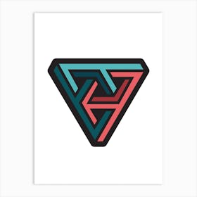 Impossible Triangle Art Print