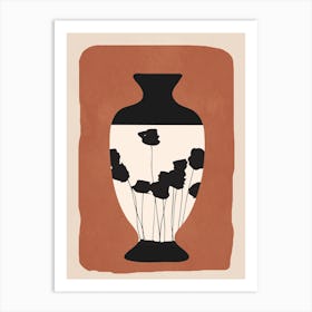 Abstract Art Vase 6 Art Print