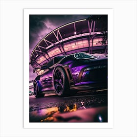 Porsche 911 Gtr Art Print