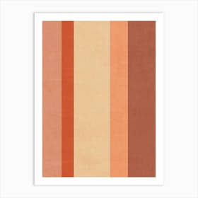 Savannah Stripe Art Print