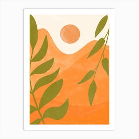 Abstract Landscape Painting Art Print