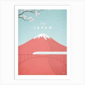 Visit Japan Art Print