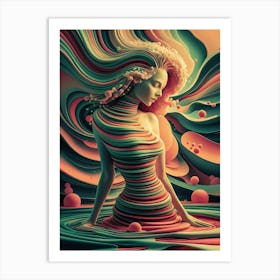 Psychedelic Art Art Print