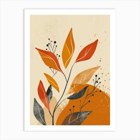 Autumn Leaves 53 Art Print