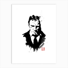 James Bond Daniel Craig Art Print