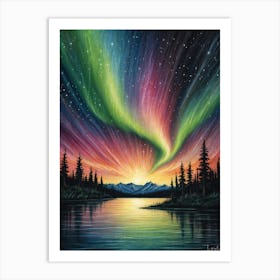 Aurora Borealis 3 Art Print