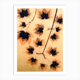 Sycamore leaves Art Print