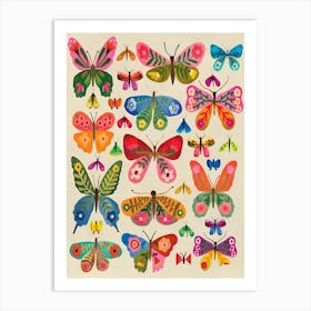 Butterflies Canvas Print Art Print