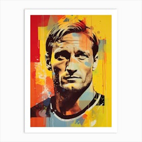 Francesco Totti (2) Art Print