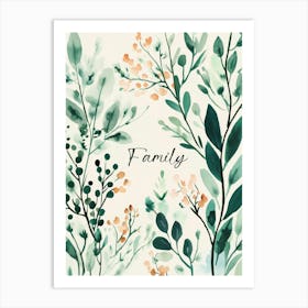 Family Art Print