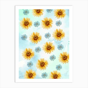 Sunflowers 2 Art Print
