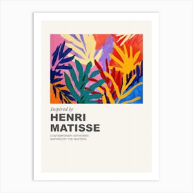 Museum Poster Inspired By Henri Matisse 15 Art Print